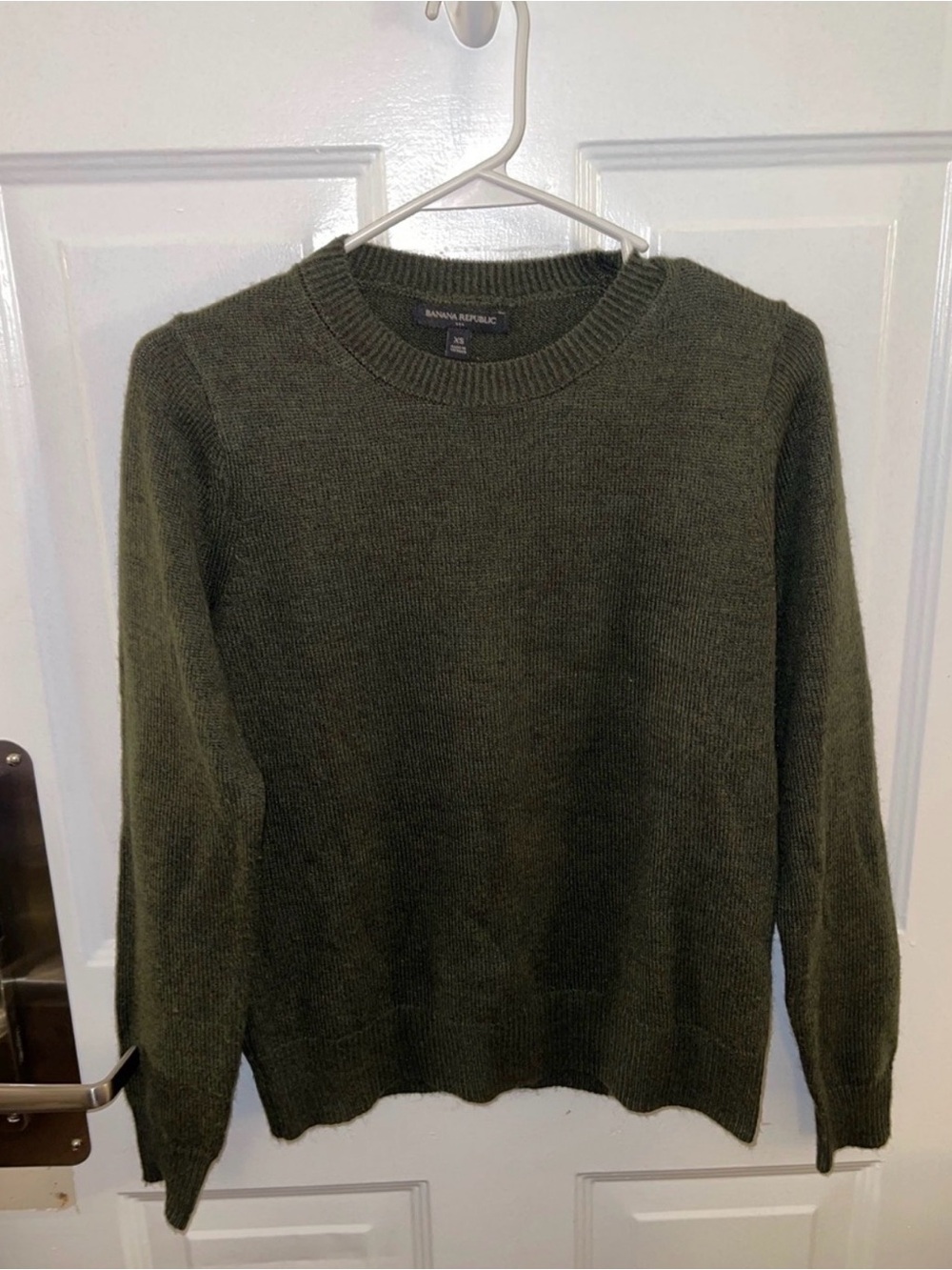 Banana Republic Olive Green Crewneck Sweater - Sz XS